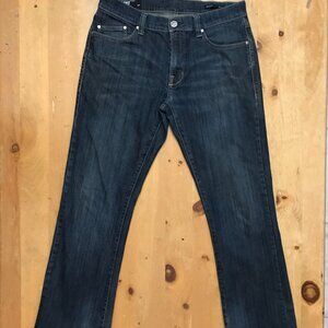 William Rast Men’s Boot Cut Jeans – Size 31x30, Dark Wash Denim (Style 008737)
